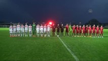 Hazırlık Maçı - 16 Yaş Altı Milli Takımı, İspanya'ya 2-0 Yenildi