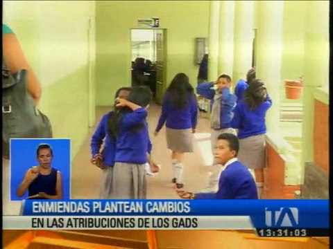 Enmiendas constitucionales: Se restarían competencias a los gobiernos locales