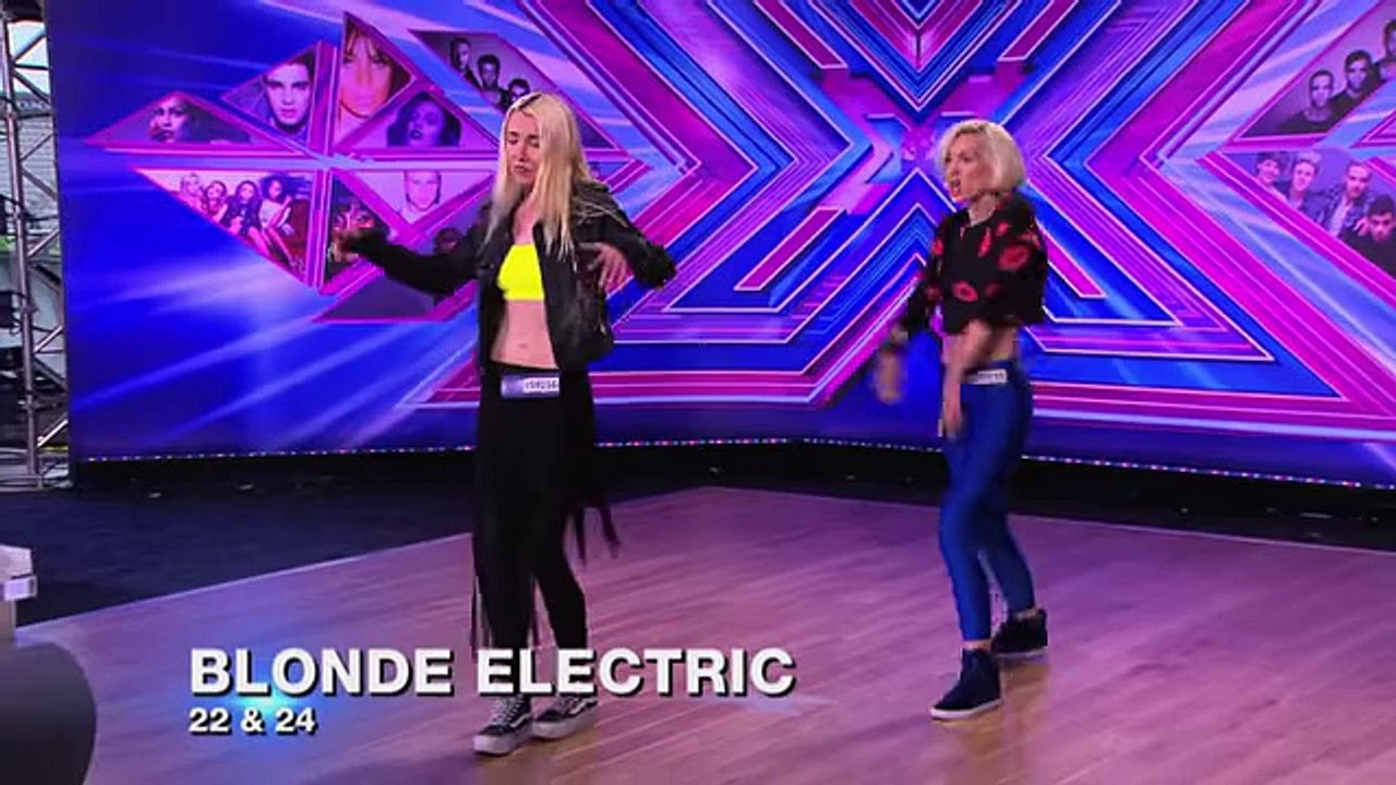 Blonde Electric sing Jessie J's Do it like a dude - Audition Week 1 -The X Factor UK 2014 - Official Channel