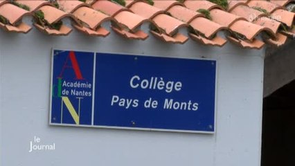 Un jeune homme armé au Collège du Pays de Monts