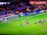 Sneijder'in Arsenal'e attığı frikik golü