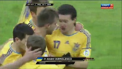 Poland 1-3 Ukraine (highlights)
