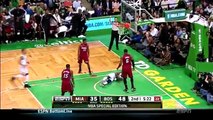 Lebron James'in Jason Terry üzerinden attığı basket