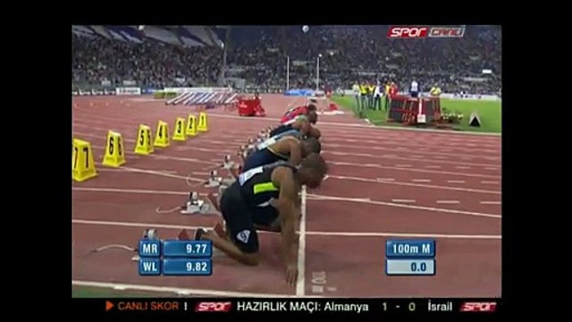 Usain Bolt 100 meter 9.76 seconds (2012)