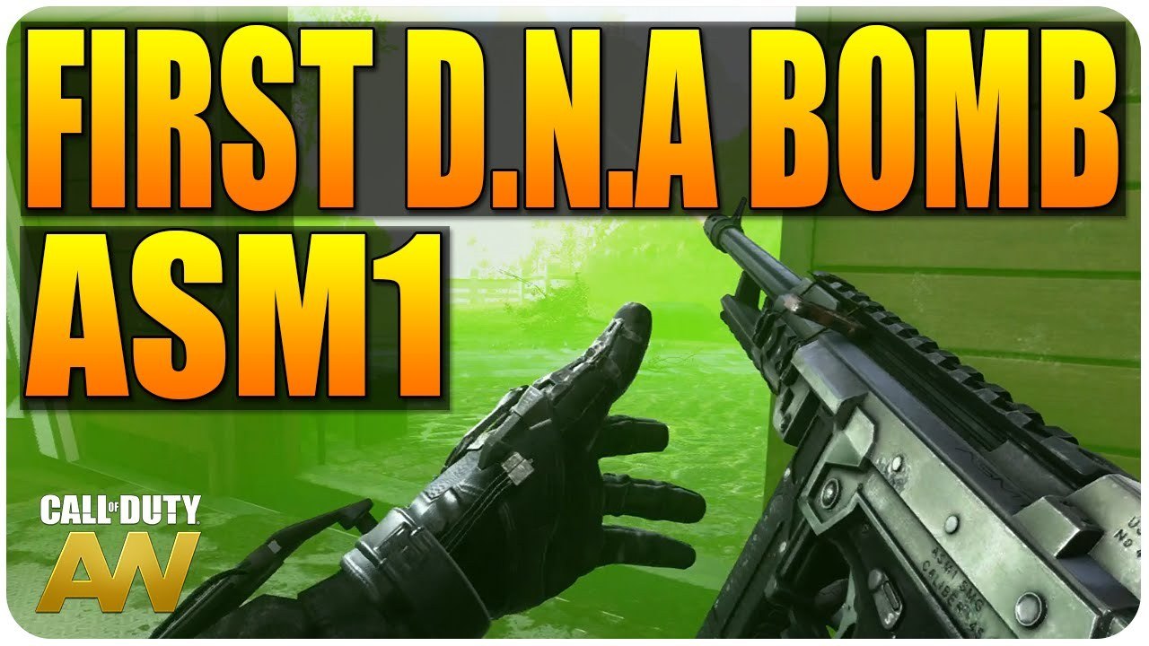 CoD AW: My First "DNA BOMB" - ASM1 Best Class Setup (Advanced Warfare Multiplayer Gameplay)