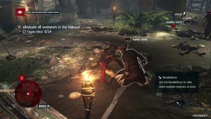 RSWINKEY Assassin's Creed FREEDOM CRY HD Walkthrough AC3 Gameplay Part 3 Sequence 100% 1080p 60FPS