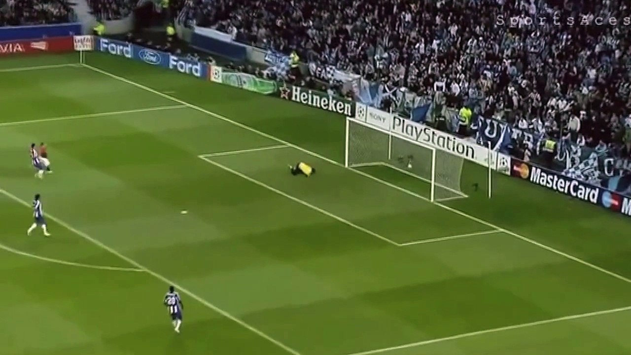 Top10 UEFA - Cristiano Ronaldo – FC Porto-Manchester United (2009)
