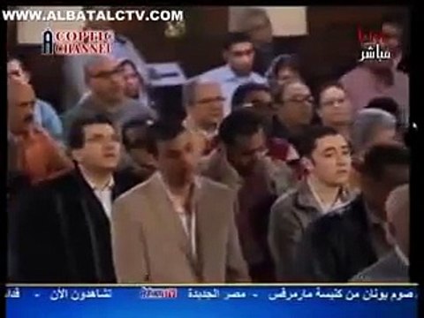 القداس الالهى من كنيسة القديس مارمرقص الرسول بمصر الجديدة