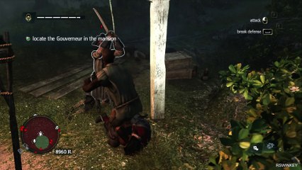 RSWINKEY Assassin's Creed FREEDOM CRY HD Walkthrough AC3 Gameplay Part 5 Sequence 100% 1080p 60FPS