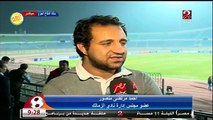 لقاء أحمد زادة مع أحمد مرتضي منصور بعد ثلاثية المقاصة