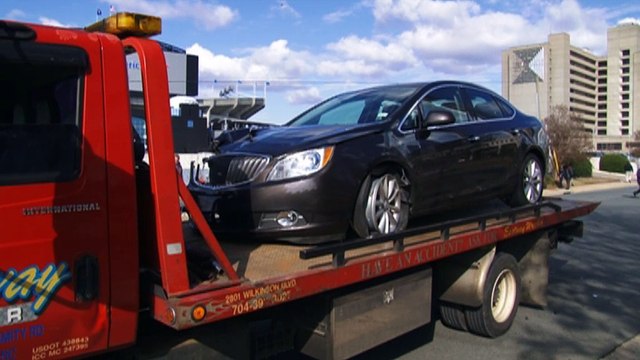 Panthers quarterback Cam Newton injured in car crash