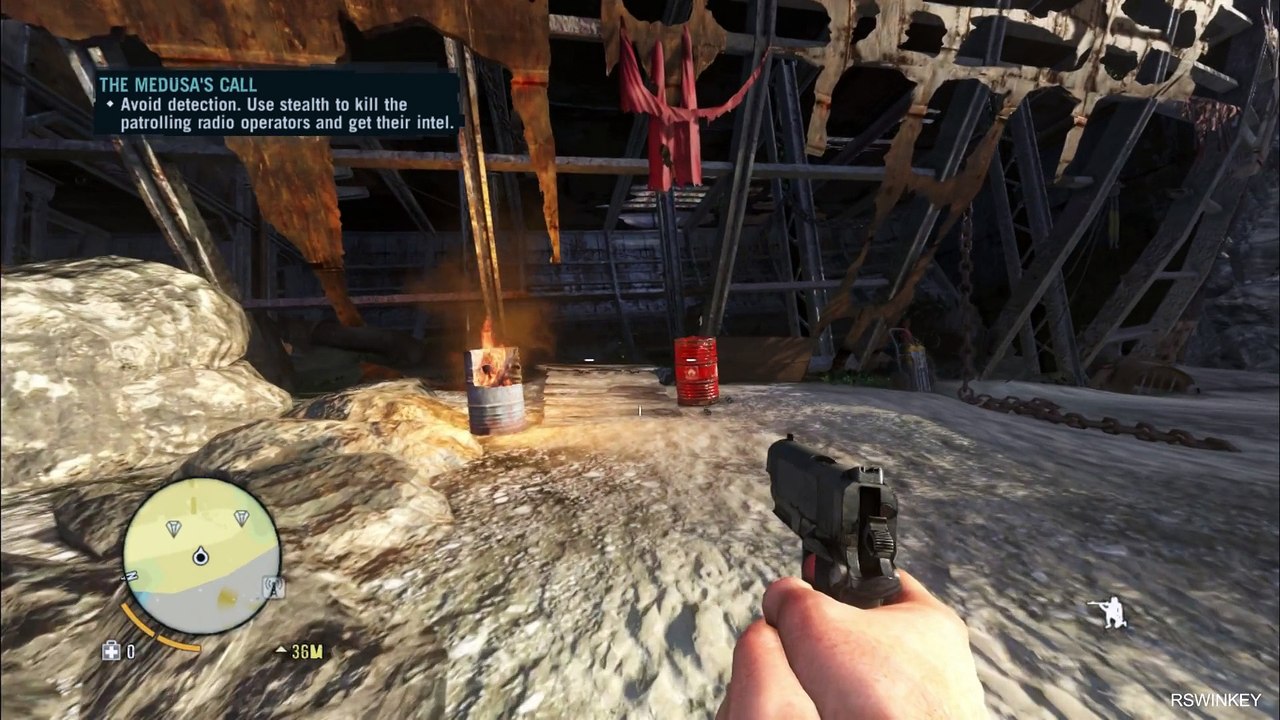 RSWINKEY Farcry 3 HD walkthrough Gameplay Part 6 The Medusa's Call 1080P 60FPS