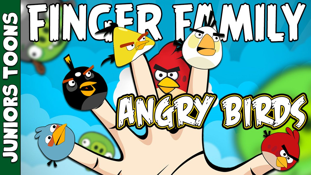 The Finger Family Angry Birds