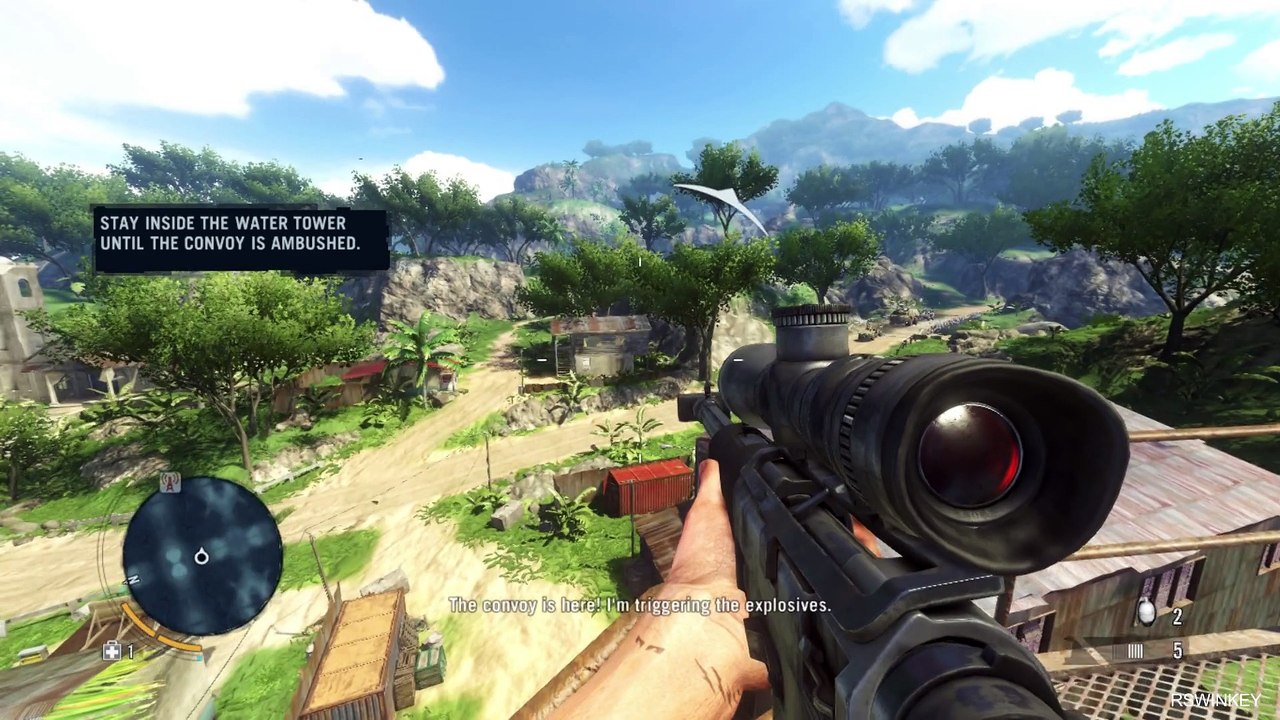 RSWINKEY Farcry 3 HD walkthrough Gameplay Part 23 Ambush 1080P 60FPS