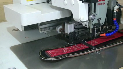 Heavy duty Box X pattern sewing machines for webbing and leather