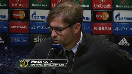 Klopp, contento por el liderato de grupo