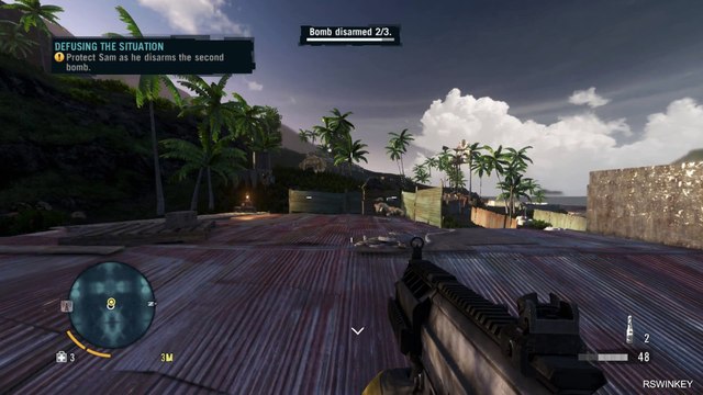 RSWINKEY Farcry 3 HD walkthrough Gameplay Part 32 Defusing The Situation 1080P 60FPS