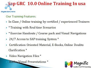 Sap GRC 10.0 Online Training In magnific it