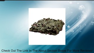 Camouflage Net, Fire Retardant, Military Style Camo Netting, Approx Size 10ft x 10ft Review