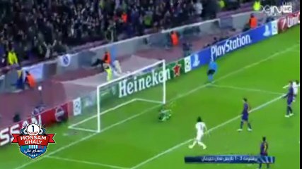 برشلونه 3×1 باريس سان جيرمان اهداف المباراه