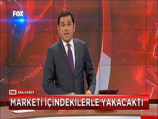 Mersin'de PKK Yandaşı markette böyle bomba patlattı