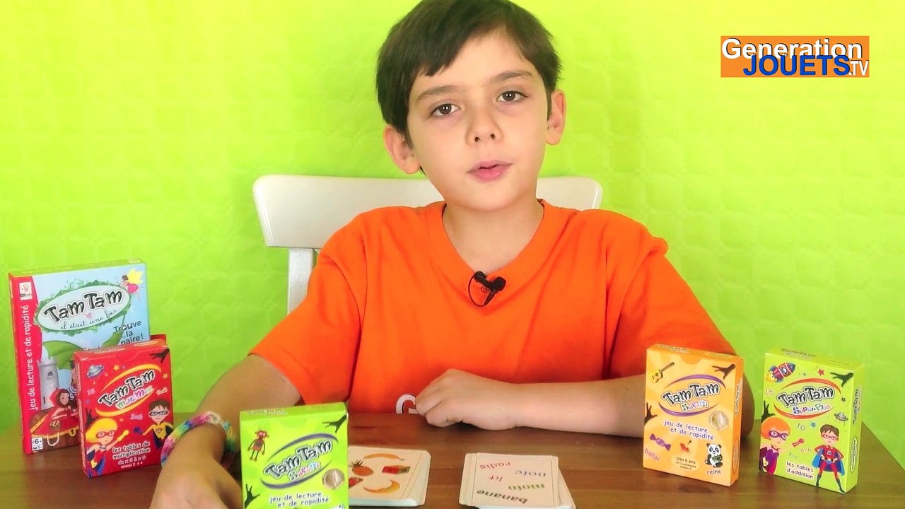 Jeux de cartes ludo éducatifs Tam Tam