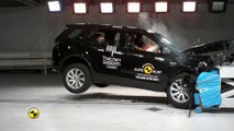 Yeni Land Rover Discovery Sport EuroNCAP çarpışma - güvenlik testi videosu