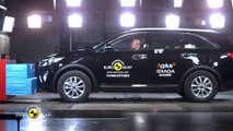 Yeni Kia Sorento EuroNCAP çarpışma - güvenlik testi videosu