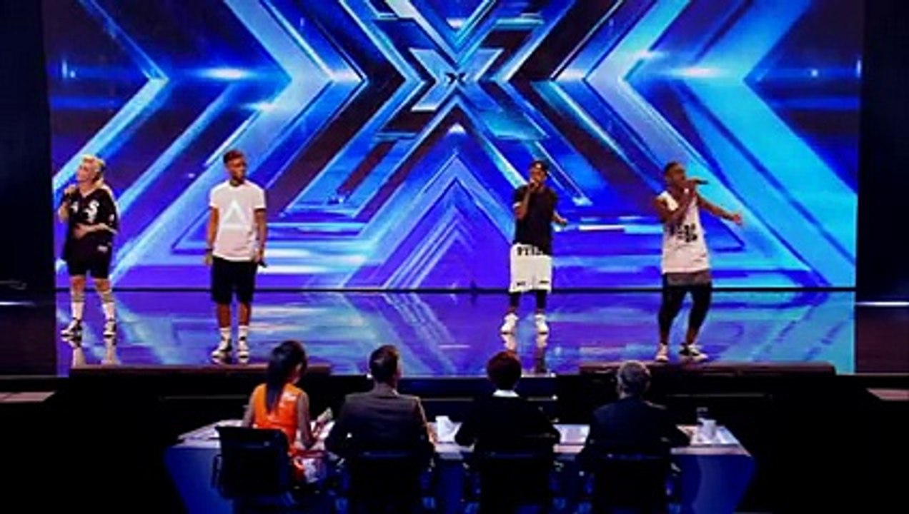 Brick City sing No More Pain by Mary J Blige -- Arena Auditions Week 4 -- The X Factor 2013 - official channel