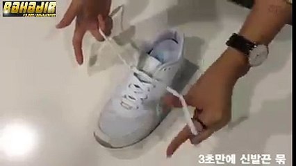 Hızlı ayakkabı bağcığı bağlama