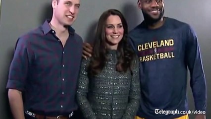 LeBron James royal protocol error with Kate Middleton