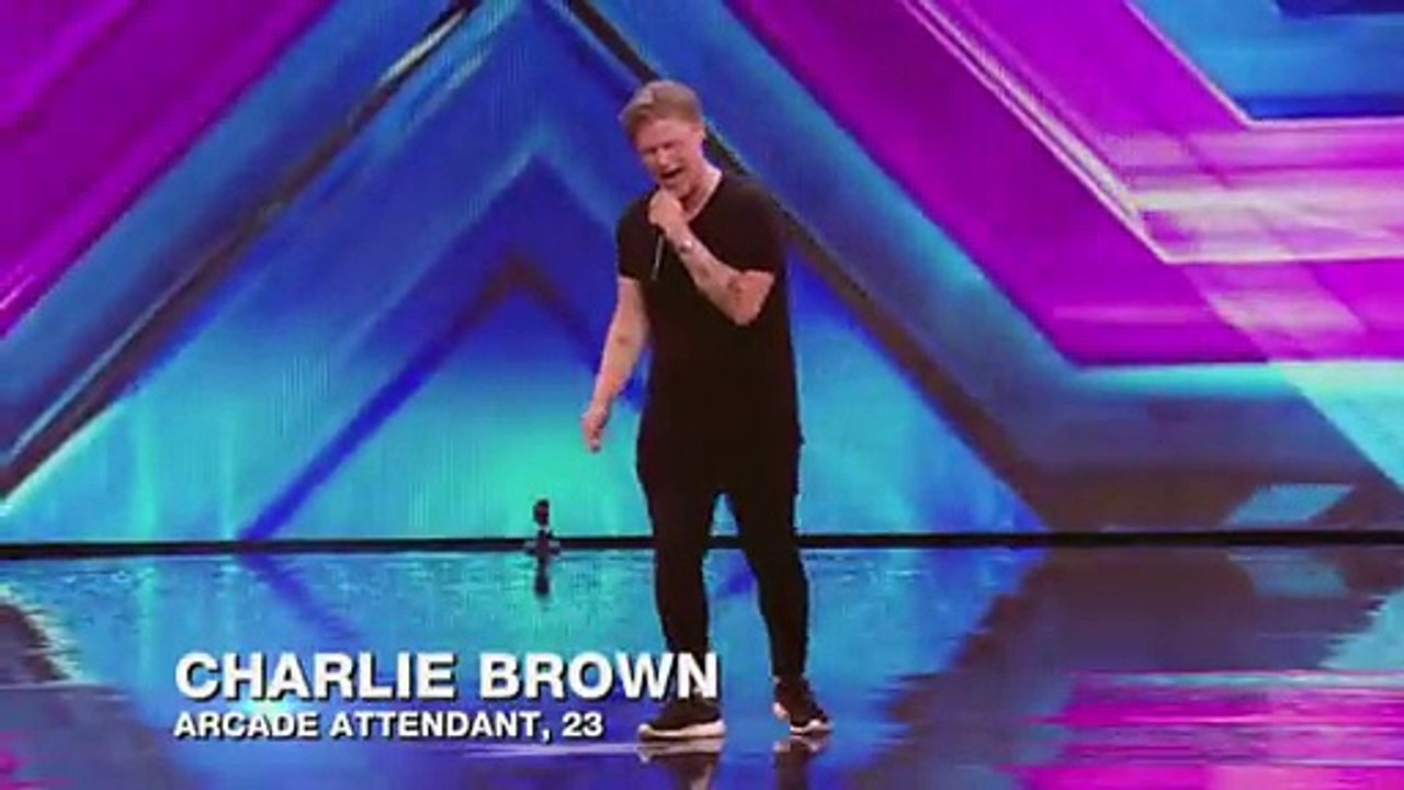 Charlie Brown sings Stevie Wonder's All I Do - Arena Auditions Wk 1 - The X Factor UK 2014 -official channel