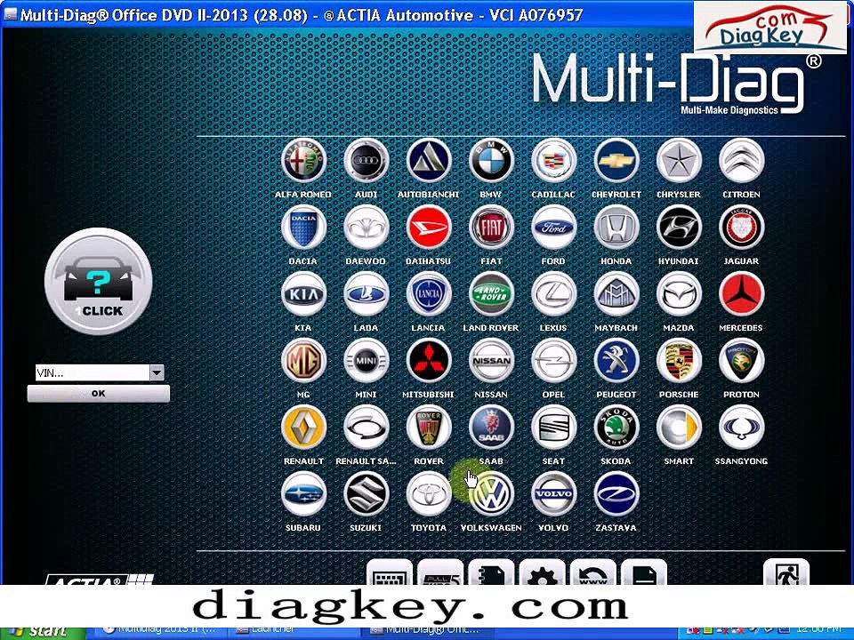 How to setup 2013-II Multi-Di@g Access J2534 Pass-Thru OBD2 Device