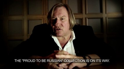 Gérard Depardieu « Fier d’être Russe » dans une pub