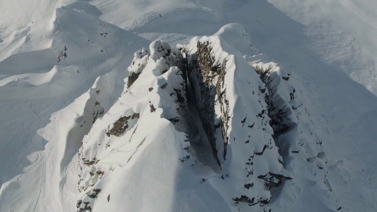 The Most insane and dangerous ski line EVER!