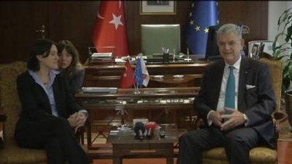 Bozkır, AP Türkiye Raportörü Piri'yi Kabul Etti