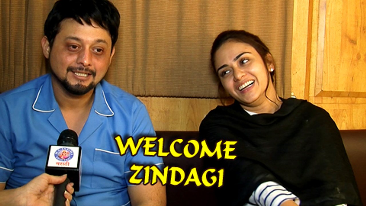 Swapnil Joshi And Amruta Khanvilkar On Welcome Zindagi- Marathi Movie