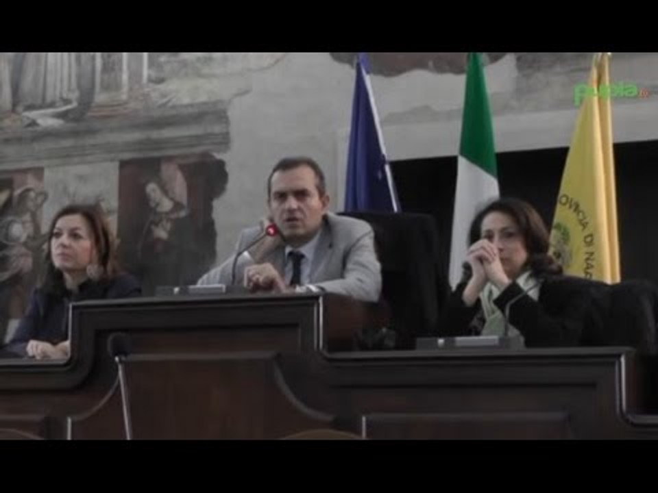 Napoli - Consiglio Metropolitano rinviato, manca nomina presidente e vicepresidente -1- (09.12.14)