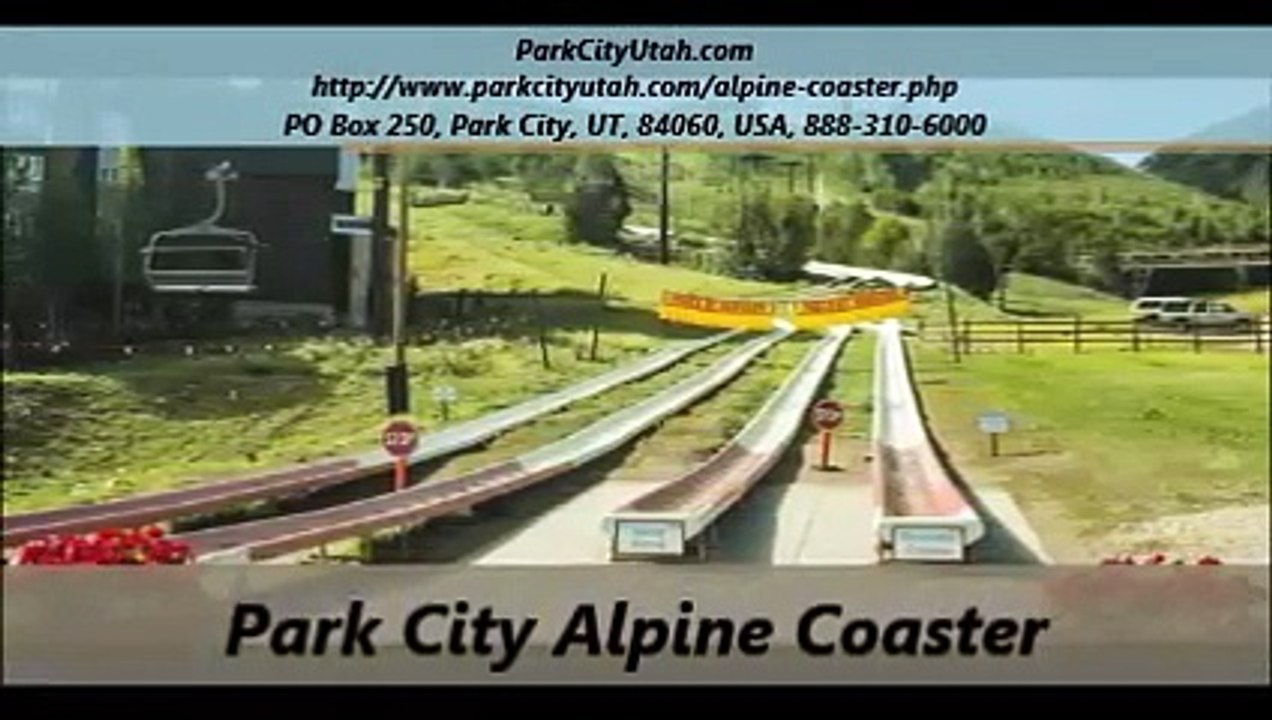 Alpine Coaster Park City Utah (888-310-6000)