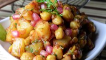 POTATO CHOLE CHAAT.. (CHAAT SNACK)