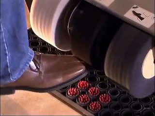 HEUTE shoe shine machines DEMO