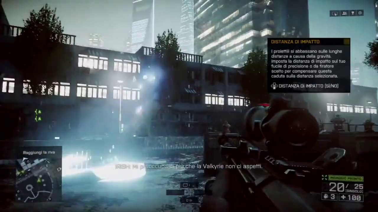 BATTLEFIELD 4   Bug faro elicottero missione shang