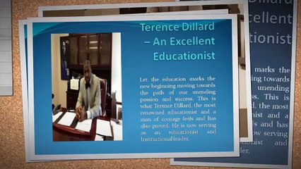 Terence Dillard - An Excellent Educationist