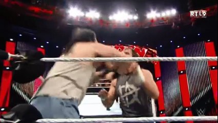 RTL9 RAW DEAN AMBROSE VS LUKE HARPER IC TITLE