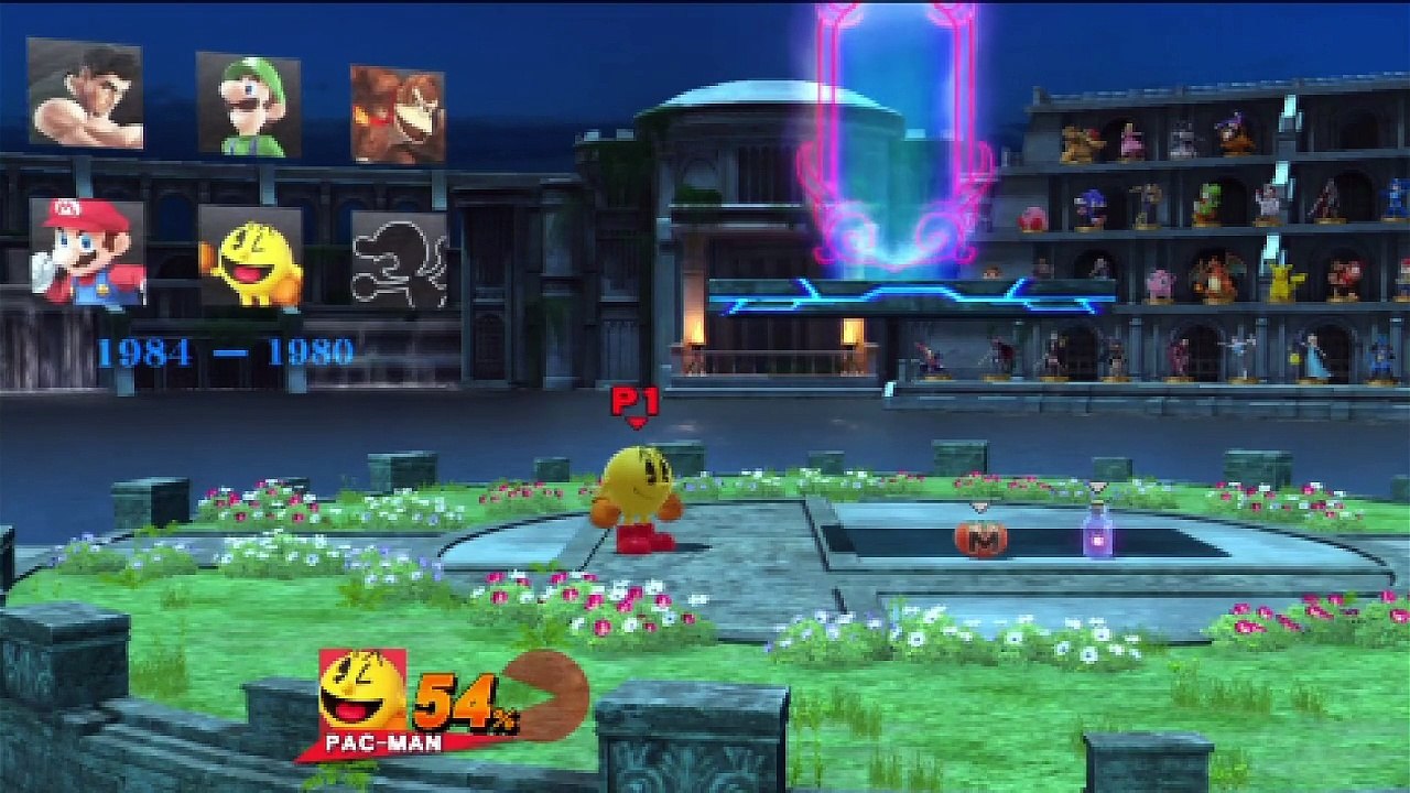 Super Smash Bros. For Wii U All-Star Mode Let's Play / PlayThrough / WalkThrough Part - Playing As Pac-Man