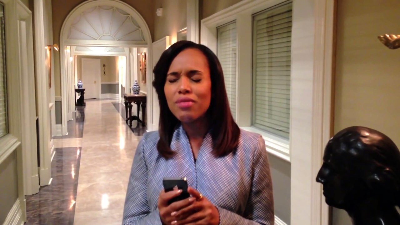 Scandal - Kerry Washington gives a shoutout to @itsmejazzp!