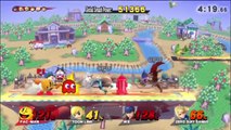 Super Smash Bros. For Wii U All-Star Mode Let's Play / PlayThrough / WalkThrough Part - Playing As Pac-Man