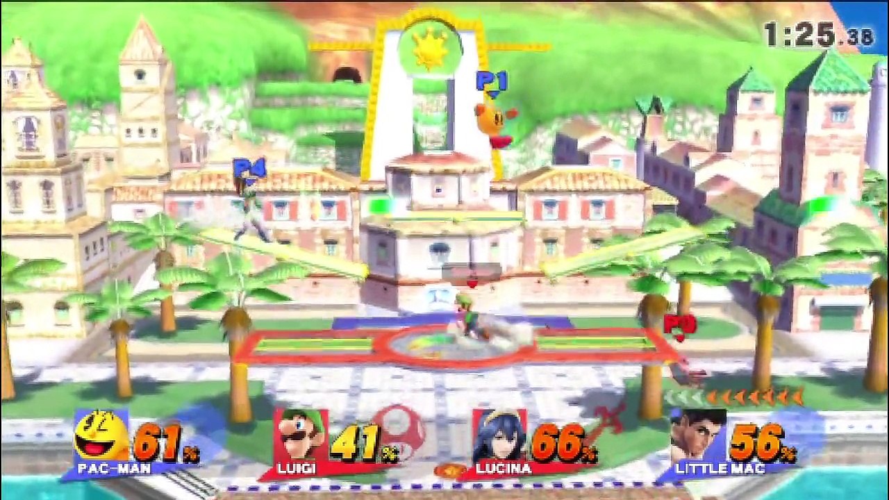 Super Smash Bros. For Wii U All-Star Mode Let's Play / PlayThrough / WalkThrough Part - Playing As Pac-Man