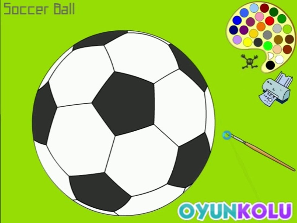 Futbol Topu Boyama Oyununun Oynanış Videosu