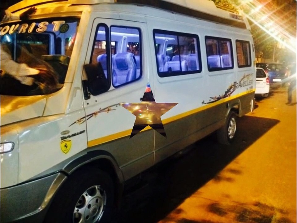 16 seater Tempo Traveller on rent in Delhi